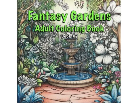Adult Coloring Book 2 Cover