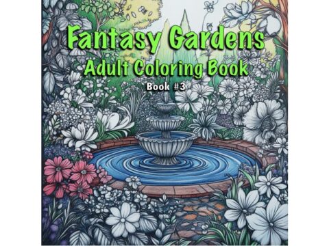 Adult Coloring Book 3 Cover