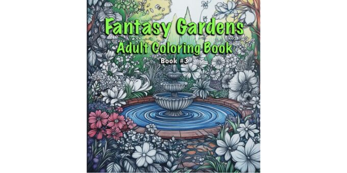 Adult Coloring Book 3 Cover